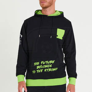 Sudadera con capucha informal para hombre, de la mejor calidad, al por mayor, hecha en Pakistán - Product Image 2