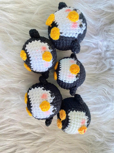 Animal Keychain Handmade Crochet Yarn Decorative <b>Bag</b> Pendant Mini Toy Backpack Accessory from Vietnam - Product Image 5