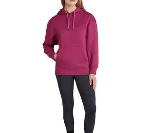 Sudadera con capucha personalizada OEM con bolsillo de canguro para mujer, ropa deportiva y de gimnasio con estilo, ropa deportiva para entrenamiento al aire libre, ropa relajada - Product Image 1
