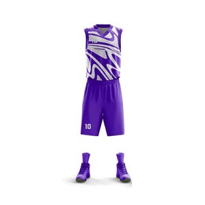 Vente en gros de vêtements de sport de haute qualité pour hommes kit de basket-ball personnalisé basket-ball uniforme équipe club basket-ball ensembles uniformes - Product Image 3
