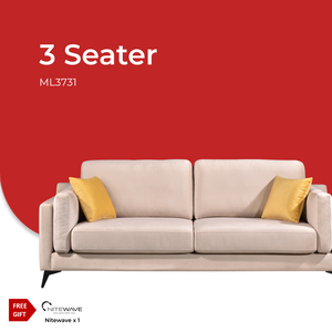 1 2 3 Stools for Living Room <b>Sofas</b> High-Density Foam Padding Wood Frame Zig-Zag Spring Comfortable Cushioning Durable Easy Clean - Product Image 4