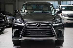Lexus GX SUV noir d'occasion, véhicule utilitaire sport de luxe à essence pour le transport professionnel - Product Image 1