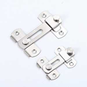 Loquet de sécurité en acier inoxydable pour porte, antivol, quincaillerie moderne pour chambre à coucher - Product Image 3