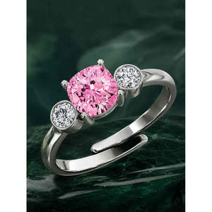 Anillos de Plata de Ley 925 de Primera Calidad para Mujer, Chapados en Rodio con Diamantes o Circonitas, Diseño Numérico, Joyería para Hombre - Product Image 2