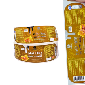 Entrega rápida Diseño personalizado Papel Kraft Cartón Etiquetas para alimentos Etiqueta privada Embalaje Papel vietnamita Impresión de cartón - Product Image 2