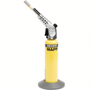 SIEVERT Metaljet 2155 หัวพ่นไฟ 230 กรัม/ชม. 2.9 กิโลวัตต์ ไม่มีหัวเติมแก๊สแบบเกลียว สำหรับเตาแคมป์ปิ้งและอุปกรณ์เสริม - Product Image 3