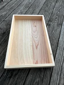 Plateau de service en bois de luxe fabriqué à la main avec blocs à découper de luxe Meena - Product Image 5