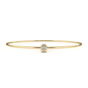 Pulsera de Diamantes Cultivados en Laboratorio de Oro de 18K, Hermosas Pulseras y Brazaletes de Diamantes - Product Image 1