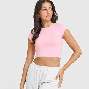 Dernier personnalisé pétale rose polyester/coton femmes décontracté léger respirant séchage rapide écologique été élégant concepteur - Product Image 3