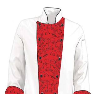 Abrigo de Chef elegante transpirable primavera otoño sólido liso acentos ligero de alta calidad Unisex Custom Manager Hotel - Product Image 3