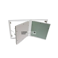 Panneau d'accès au plafond en aluminium enduit de poudre blanche et panneau MR pour systèmes électriques et de plomberie Acheter des carreaux de plafond en gypse