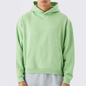 Derniers modèles de sweats à capuche oversize pour hommes en tricot uni, vente en gros, haute qualité, polyester/coton, style vintage - Product Image 1
