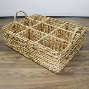 Artex Dong Thap Factory Woven Bamboo <b>Wine</b> Holder Handmade Wicker <b>Rack</b> <b>for</b> Stylish Bar <b>Kitchen</b> - Product Image 1