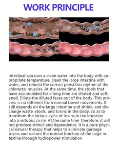 Outil professionnel d'irrigation colonique sous pression pour la désinfection, la préparation préopératoire de l'intestin (constipation), et les inflammations gynécologiques - Product Image 3