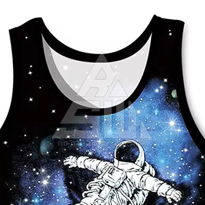 RIFAT SPORTS WEAR Débardeurs pour hommes personnalisés imprimés, respirants, légers, à séchage rapide, écologiques, en polyester/coton, décontractés 2025 - Product Image 3