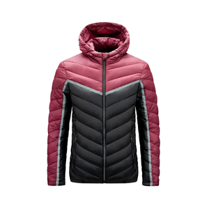 Vestes matelassées à capuche surdimensionnées pour hommes, avec logo personnalisé de qualité supérieure, teintes unies avec service OEM disponible - Product Image 3