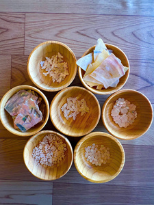 Tazón de Cáscara de Coco Natural con Incrustaciones de Nácar, Tazón de Coco Hecho a Mano Sostenible para Decoración del Hogar - Product Image 4