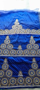 Tela de George Somalí Bordada con Cuentas de Estilo Africano, Suministro Directo de Fábrica, para Vestidos de Compromiso y Boda para Mujer - Product Image 4