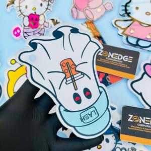 Hello Kitty, venta al por mayor, azulejo de pestañas, bandeja de pestañas acrílicas, soporte de pegamento de azulejo de pestañas personalizado para pinzas de extensión de pestañas - Product Image 5