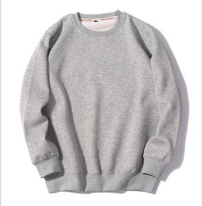 9,7 Unisex hombres mujeres Unisex cuello redondo Pull-over OEM personalizable sólido Casual cuello redondo hombres sudadera pullover sudaderas - Product Image 4