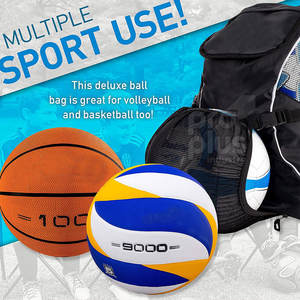 Bolsa de Baloncesto para Jugadores con Espacio Adicional para Uniforme, Zapatos y Accesorios, Bolsa Deportiva para Baloncesto - Product Image 6