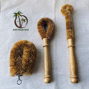 Outils de nettoyage de cuisine en FIBER de noix de COCO et bois/outil de nettoyage de salle de bain COCO - ECO VIETNAM - Product Image 5