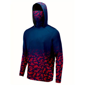 Sudadera de Pesca con Protección Solar UPF 50, Transpirable, de Secado Rápido, Manga Larga, Sublimada, la Mejor Sudadera de Pesca Recién Llegada - Product Image 1