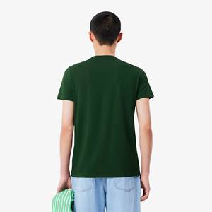 ¡Novedad de 2025! Camisetas de moda para hombre, camisetas más vendidas para hombre, camiseta de Color sólido con cuello redondo en blanco para hombre a la venta - Product Image 2