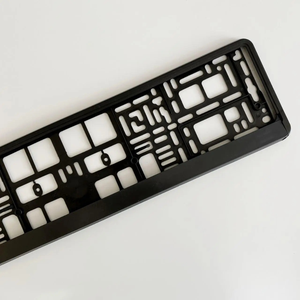 Chất Lượng Cao Bán Chạy Nhất Nhự<span class=keywords><strong>a</strong></span> Châu Âu Số Chủ Màu Đen Giấy Phép Tấm Khung - Product Image 6