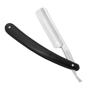 Maquinilla de Afeitar de Seguridad para Hombre con Mango de Plástico y Hoja de Acero Inoxidable para Afeitar la Cara, Lista para Uso Profesional - Product Image 3