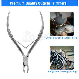 Pince à cuticules en acier inoxydable, prix de gros, pince à cuticules professionnelle - Product Image 6