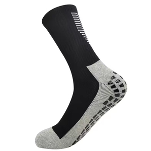 Calcetines antideslizantes unisex para equipo, característica antibacteriana, logotipo impreso personalizado, mejor diseño, agarre de fútbol, deportes, calcetines atléticos para el sudor, OEM - Product Image 2