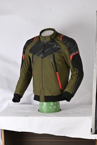 Custom Made Hot Sale Kawasaki <b>Red</b> Green Black Racing Motorbike Leather <b>Suit</b> Kawasaki Motorcycle Leather Racing <b>Suit</b> CE Approved - Product Image 5