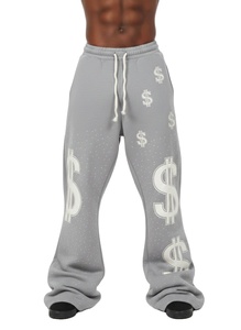 Pantalones Deportivos Anchos Personalizados de Moda para Hombre, Pantalones Deportivos Anchos con Bordado para Unisex 2026 - Product Image 1