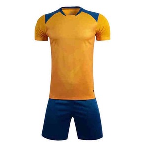 Maillots de football personnalisés, uniformes d'été respirants imprimés 100% polyester légers, antibactériens, séchage rapide, écologiques pour équipe - Product Image 2
