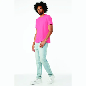T-shirt lourd de qualité supérieure 100% coton t-shirts à manches courtes col rond hommes T-shirt personnalisé t-shirts décontractés pour la vente en gros - Product Image 5