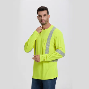 Prix de gros FR Chemise industrielle résistante au feu pour les équipes de construction Vêtements de travail de soudage haute visibilité - Product Image 2