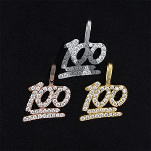 RITZIN PEH1614 925 Silver Moissanite <b>Iced</b> <b>Out</b> Hip Hop Pendant with Tennis <b>Chain</b> - Product Image 2