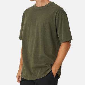 Camisetas estampadas de manga corta de algodón 100% de alta calidad para hombres personalizables - Product Image 4