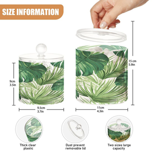 Recipiente de Almacenamiento Transparente con Tapa de Perilla, Impresión UV 4K Personalizada de Fábrica, Organizador Acrílico Transparente para Cocina, <span class=keywords><strong>Baño</strong></span> y Hogar - Product Image 6