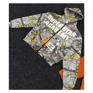 Sweat à capuche d'hiver 100% coton à épaules tombantes, polaire premium, manches longues, tissu respirant, impression de haute qualité, streetwear - Product Image 1