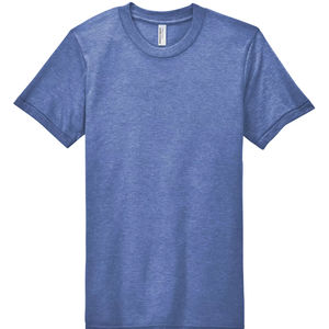 50/25/25 poly/peigné anneau filé coton/rayonne t-shirt tri-mélange prix de gros t-shirts - Product Image 1