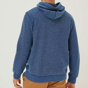 Sudadera con Capucha de Invierno para Hombre, de Alta Calidad, con Logotipo Personalizado, Mezcla de Algodón y Felpa, Diseño Transpirable y Resistente al Viento, Corte Regular - Product Image 4