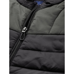 Blouson Bomber d'Hiver Personnalisé Imprimé Streetwear à Capuche Imperméable Réversible avec Logo Avant Homme Élégant Noir Softshell - Product Image 3