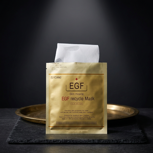 EGF SKIN MIRACLE แผ่นมาส์กหน้าคริสตัล-Glycerin Herbal Anti-Aging Oil-Free Fragrance-Free Lightening Whitening All Skin - Product Image 1