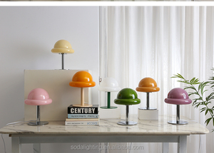 Nouveau vitrail lampe hôtel mignon Table lumière pour salle de lecture chevet salon - Product Image 3