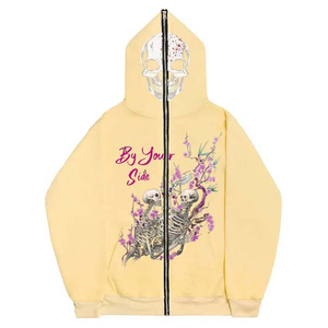 เสื้อฮู้ดผ้าฟลีซขั้วโลกพิมพ์ลายดิจิตัลแบบสวมหัวโอเวอร์ไซส์สำหรับผู้ชายเสื้อกันหนาวพิมพ์ลายแบบกำหนดเอง - Product Image 4