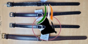 Genuine Leather <b>Dog</b> Collar with Solid Brass Hardware Soft Padded Pet Collar High Quality Leather <b>Dog</b> Accessories - Product Image 4