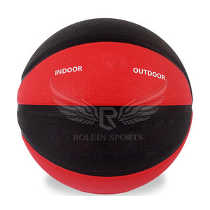 Ballon de basket-ball en cuir PU pour entraînement en extérieur, logo personnalisé, fournisseur en gros, fabrication en usine - Product Image 2