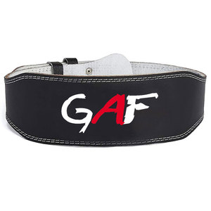 GAF Mejor precio al por mayor Logotipo personalizado Gimnasio Entrenamiento Levantamiento de pesas Cinturón de cuero Calidad Premium Levantamiento de pesas Cinturón de cuero - Product Image 2